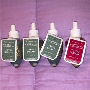 Bath and Body Works 4 wallflower refills